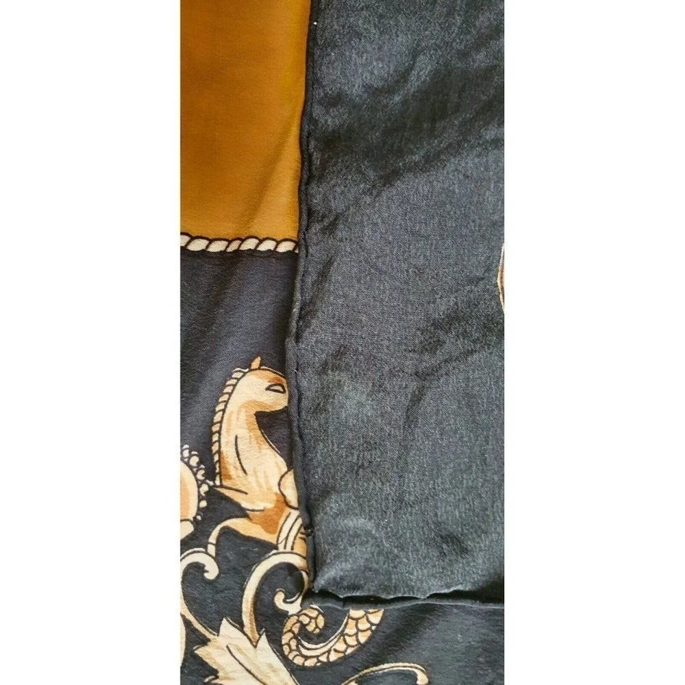Women's Square Scarf Shawl with Print, Shawl 30x30 in